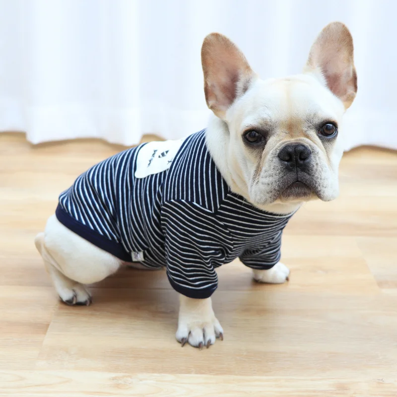 

French Bulldog Clothes T-shirt Cat Puppy Yorkie Clothing Poodle Pomeranian Schnauzer Pug Clothes Small Dog Costume Pet Outfit