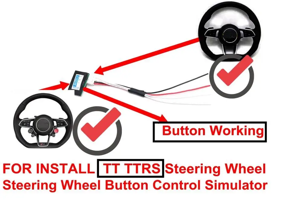 

Рулевое колесо для VW MQB GOLF 7 Audi A3 A4 A5 A6 A7 Q5 Sport TT TTRS R8