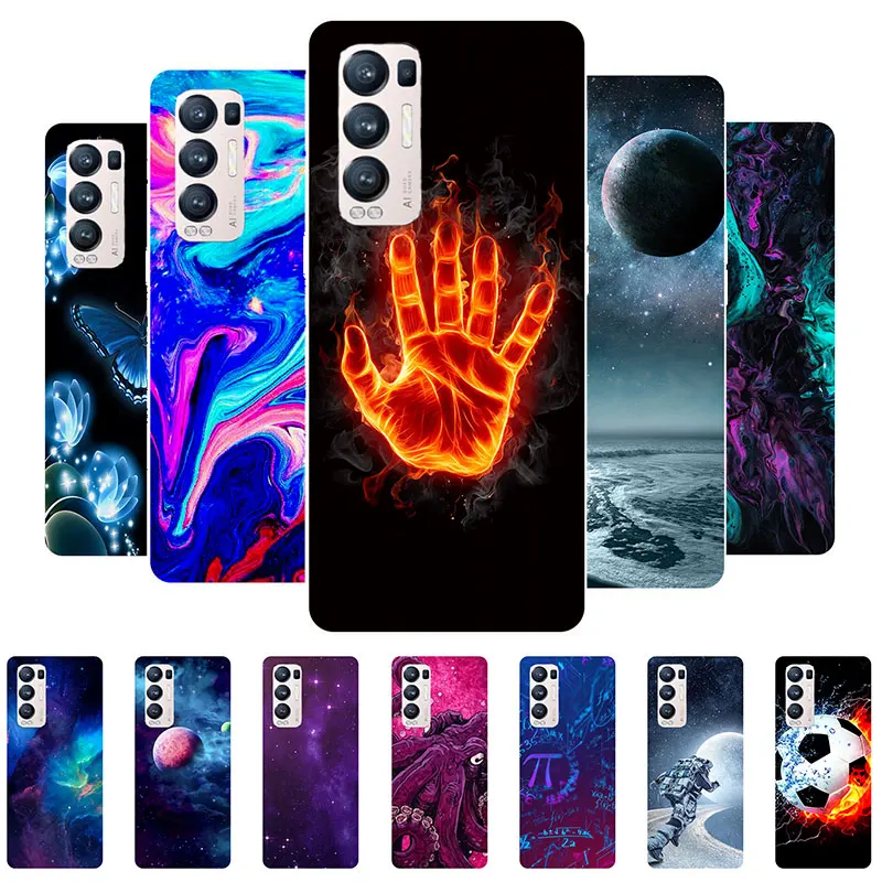 

Phone Case For OPPO Find X3 Neo Cover Soft TPU Silicone Fundas for OPPO Find X3 Neo 5G Case Fashion Bumper Find X3Neo X 3 Neo