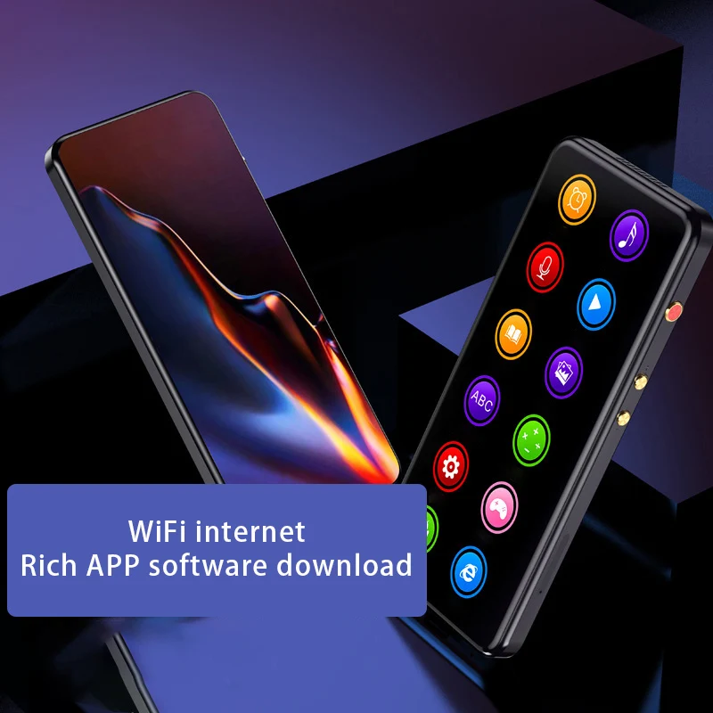 MP3 MP4 Bluetooth WIFI 3 5 дюймовый полноконтактный экран Walkman MP5 электронная книга