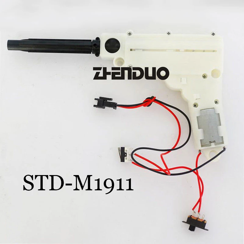 

ZhenDuo игрушки STD M1911 Электрический гель мяч пистолет для приготовления пищи на воздухе детское ружье