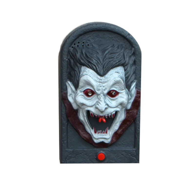 2 шт. Хэллоуин дом с привидениями Танцы реквизит жутким черепом ведьма дверной