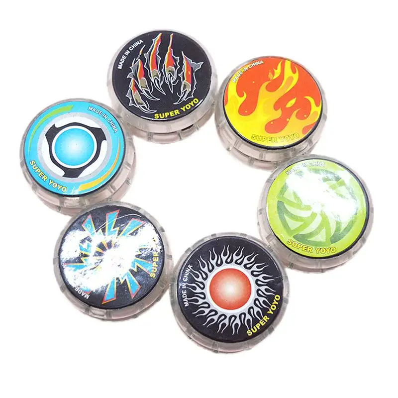 

1Pc professional yo-yo ball bearing beginner puzzle luminous children's classic fashion fun cool toy luminous ball color random