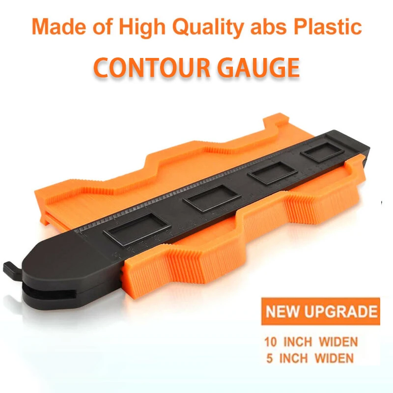 

Contour Gauge Profile Duplicator Tool Alloy Edge Shaping Wood Measure Ruler Tiles Meethulp Gauge Upgrade Brand Lock Wider