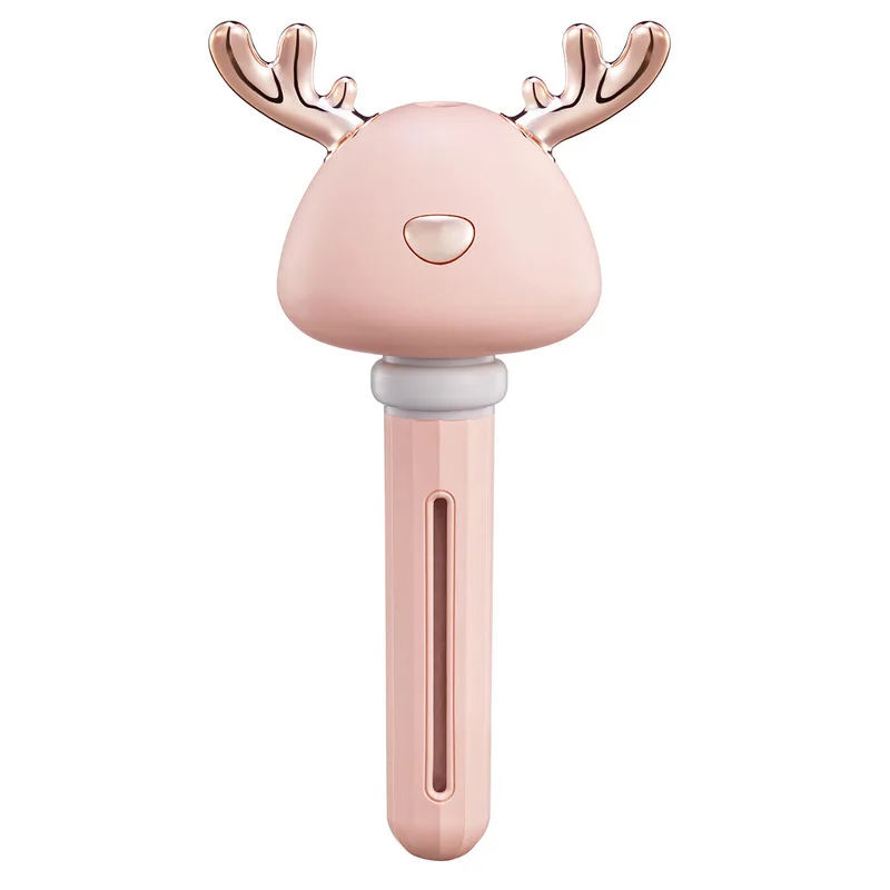 

USB Portable Air Humidifier Cartoon Bottle Mist Maker Aroma Diffuser for Home Office Refresher Detachable Humidification