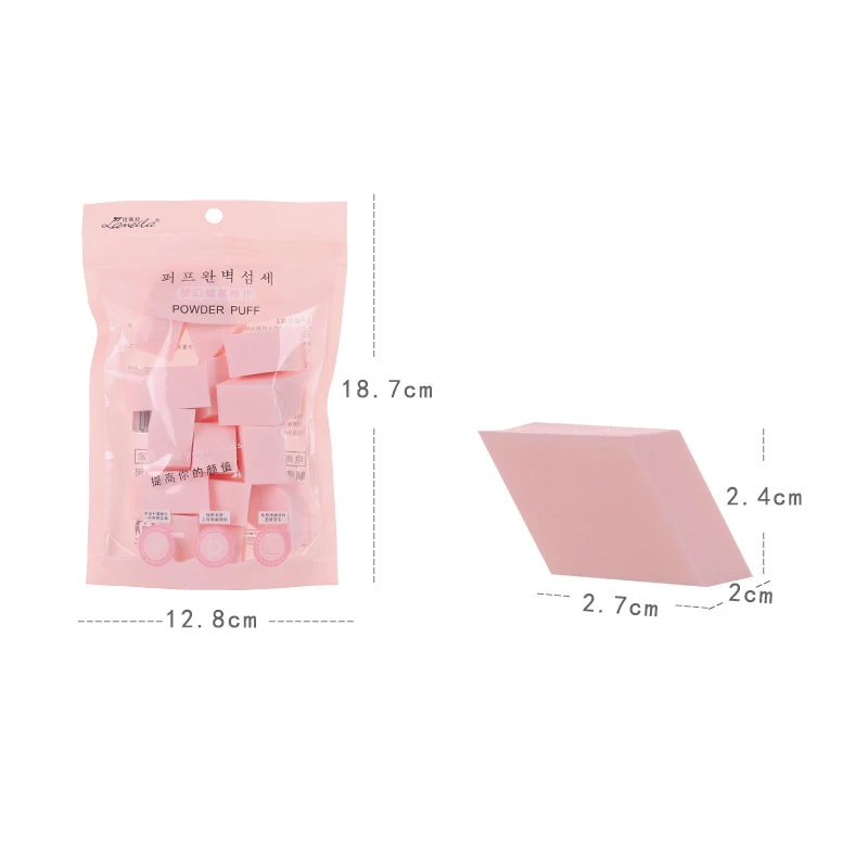 Новинка 15 или 20 шт./партия губка для лица с ромбами очищающие косметические