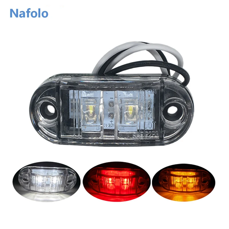 12V светодиодные боковые габаритные фонари Автомобиль внешняя лампа