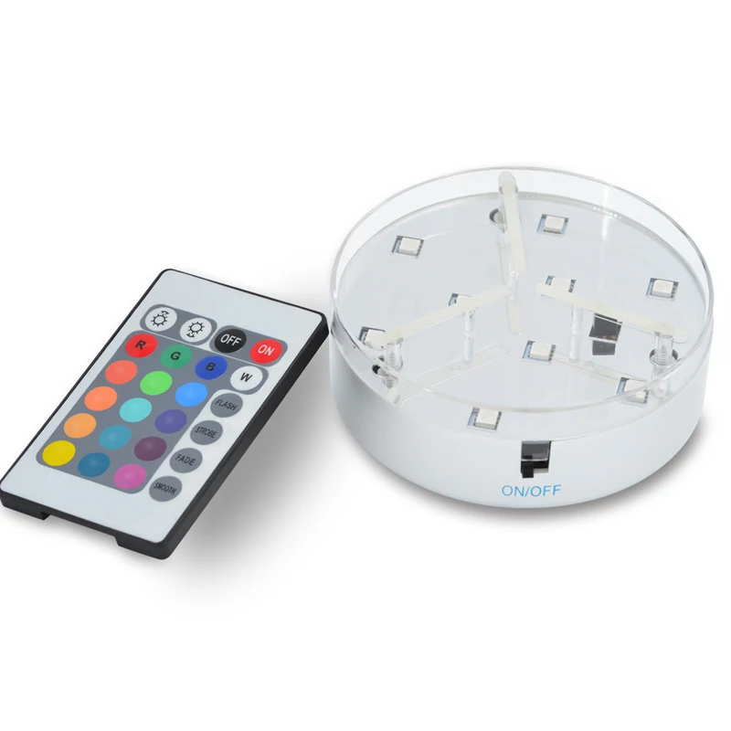 4 дюйма (10 см) Светодиодный светильник база выставочный стенд Дисплей пластина с