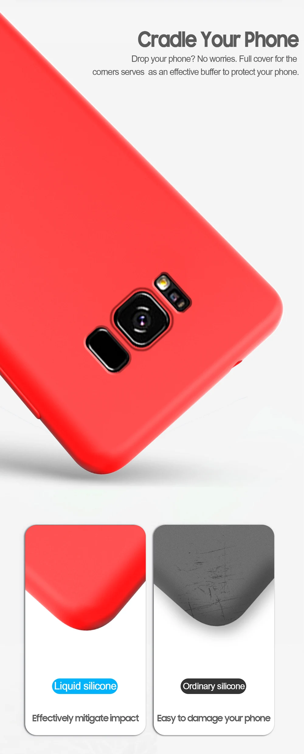 Высококачественный чехол для samsung S8, мягкий силиконовый чехол для samsung Galaxy S8 Plus, чехол для Galaxy S8 S8+ задняя крышка