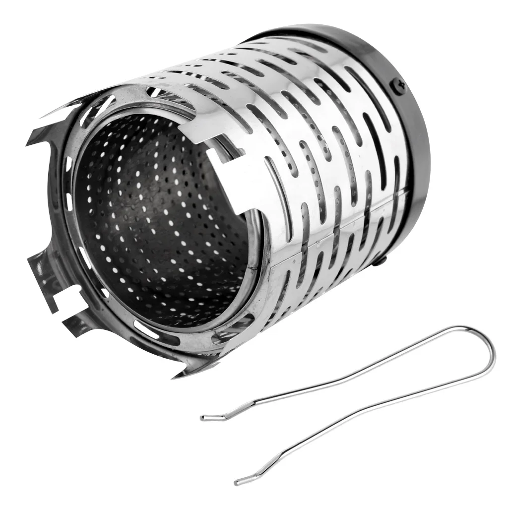 Крышка для наружной печи кемпинга из нержавеющей стали портативная крышка