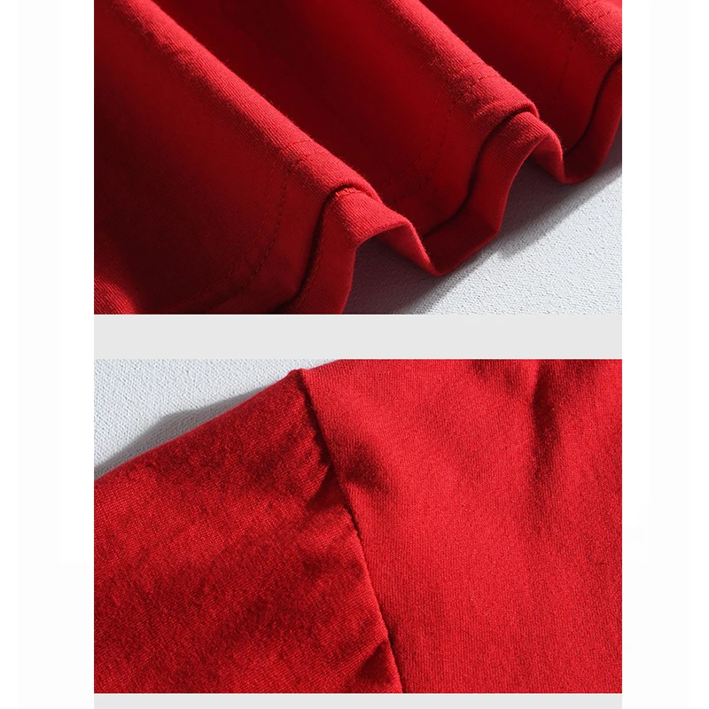 Мужская хлопковая футболка Повседневная с круглым вырезом и длинными рукавами