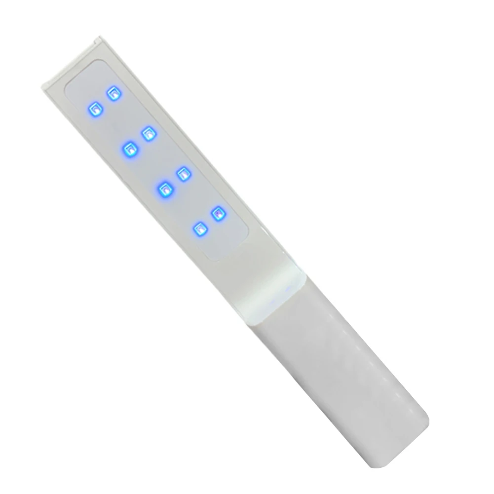 

8 LED UV Sterilization Light Stick Kill Mite Bacteria Ultraviolet Germicidal Lamp Portable Handheld UV Disinfection Lamp Wand