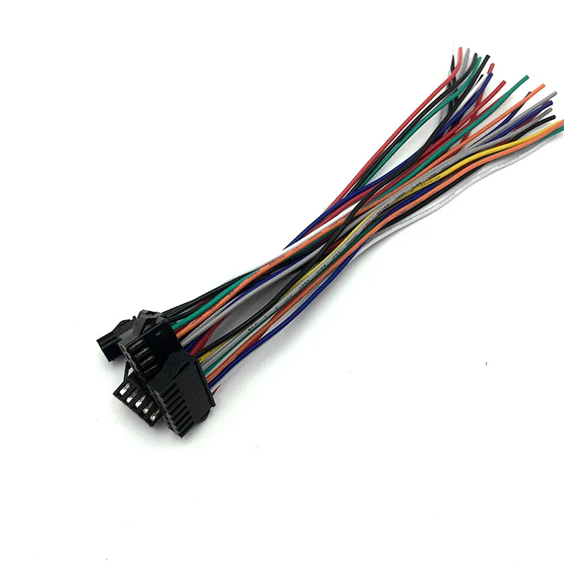 5 пар SM2.54 2pin 3P 4P 5P 6P 8P Светодиодный ST светодиодные Разъемы штекер и гнездо для 3528 5050