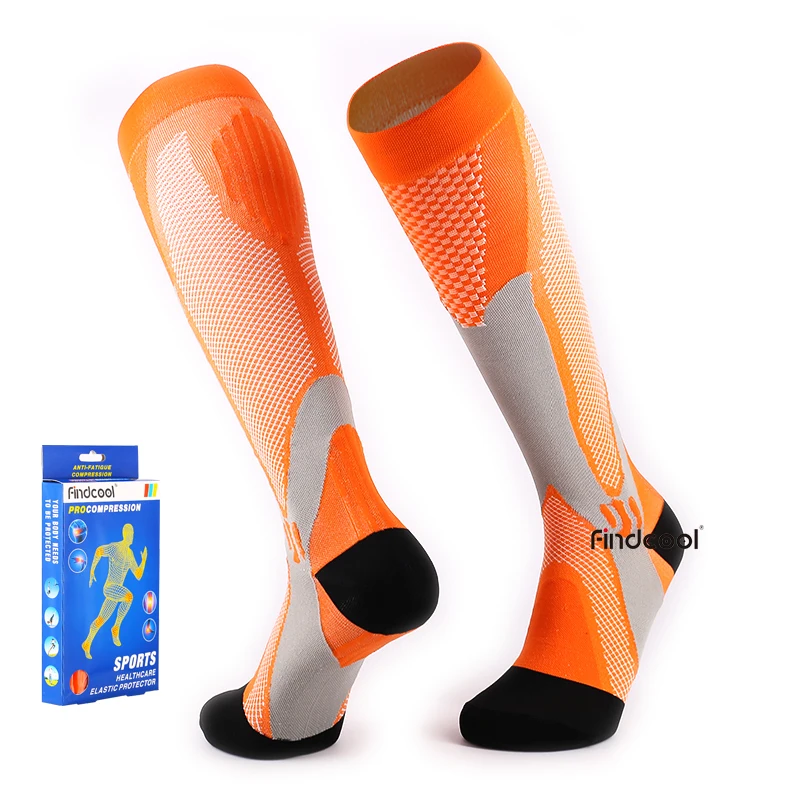 Findcool мужские компрессионные рабочие носки Подошвенный Фасциит Sokcs дорожные