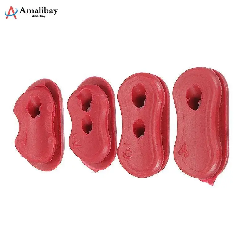 Line Hole Silicone Cap Rubber Plug for Xiaomi Mijia M365 4Pcs Case Cover Replacement Parts Electric Scooter Accessories | Спорт и