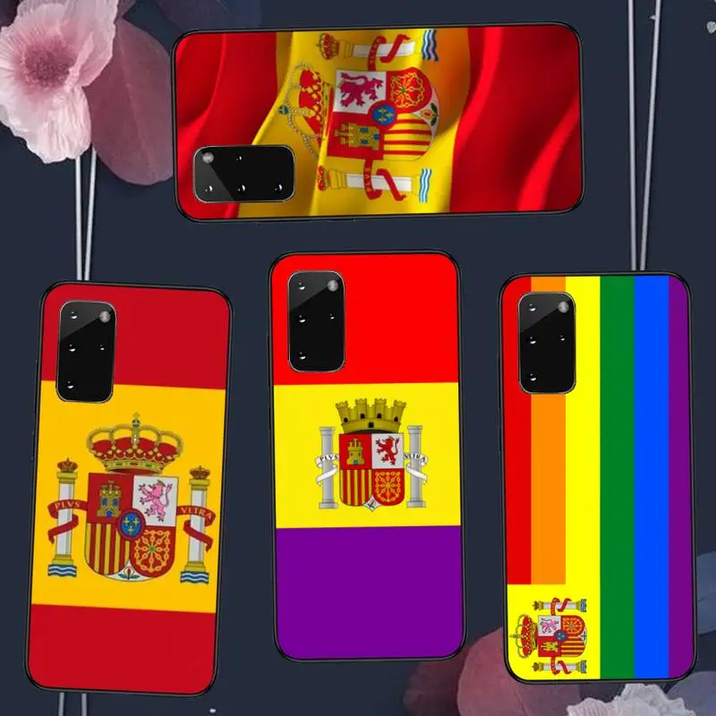 

Spain Coat of Arms Flag Phone Case For Samsung Galaxy S5 S6 S7 S8 S9 S10 S10e S20 edge plus lite