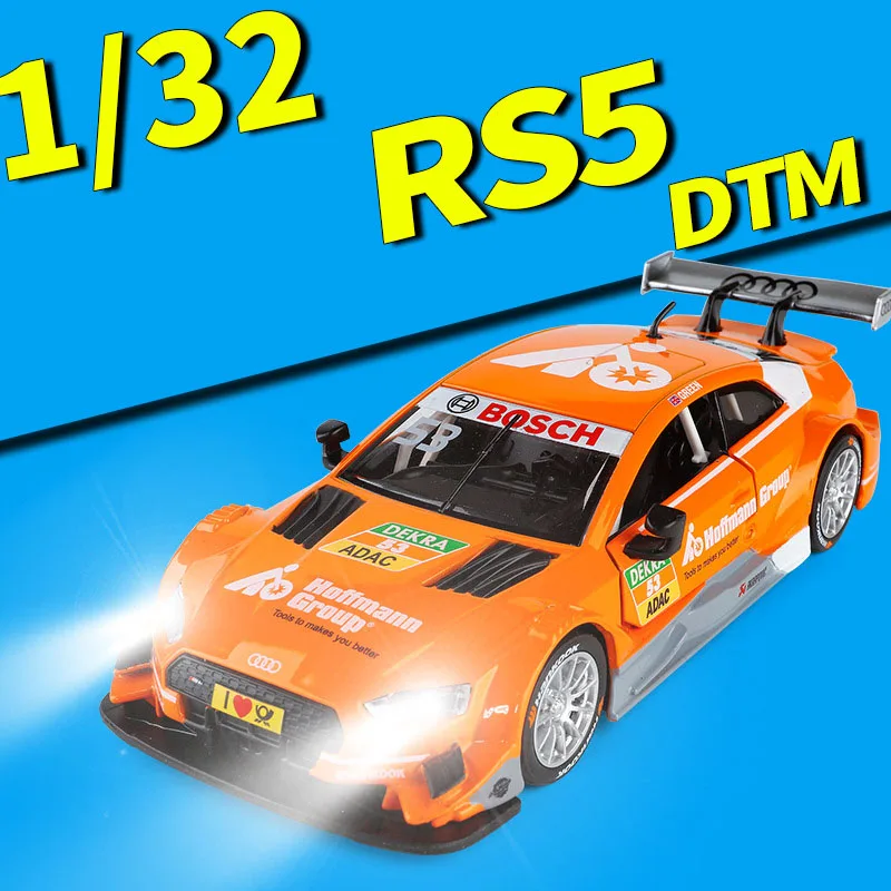 Модель спортивного автомобиля RS5 DTM модель игрушечного детские игрушки из сплава