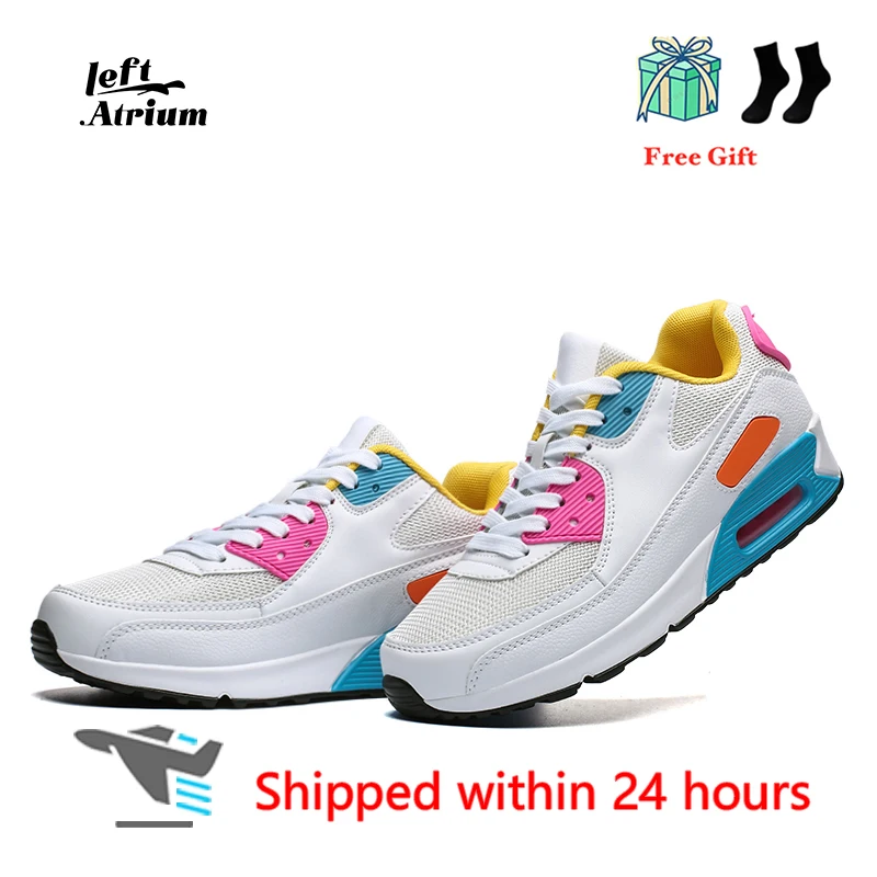 

Кроссовки мужские из ПУ кожи, дышащие, на воздушной подушке