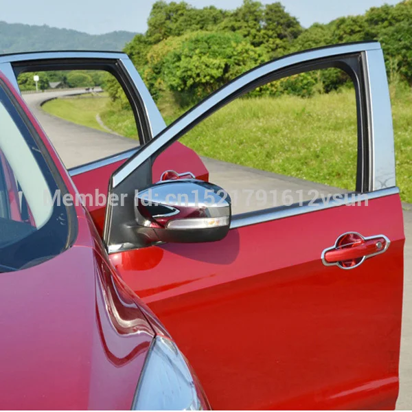 TOMMIA полное окно средний столб формовочный порог хромированная Накладка для