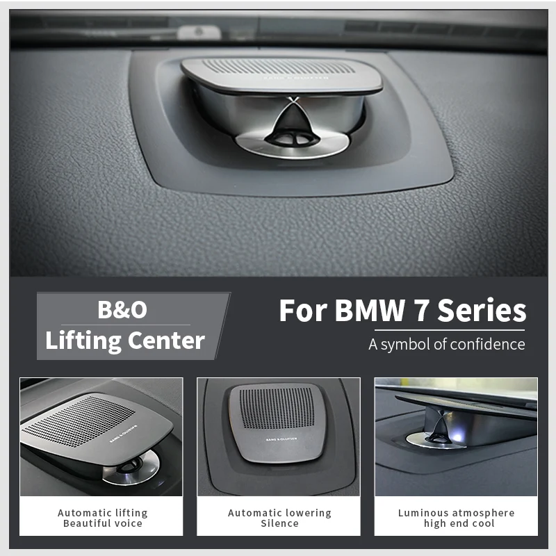 Car Center Dashboard Style Tweeter For BMW F01 F02 F03 F10 F11 X5 X6 7 5Series Audio Lifting Speakers Professional Midrange Horn |
