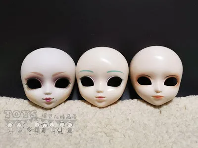 

rare new brand doll head pullip doll head make up blyth foothold Accessorries on sale Original dolls collection drop shipping