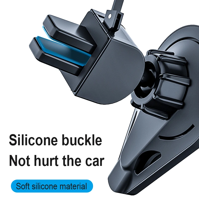 

10W New Magsafe Charger for iPhone 12 Pro Max mini Strong Magnetic Car Holder Wireless Charging Aluminum alloy Car phone holder