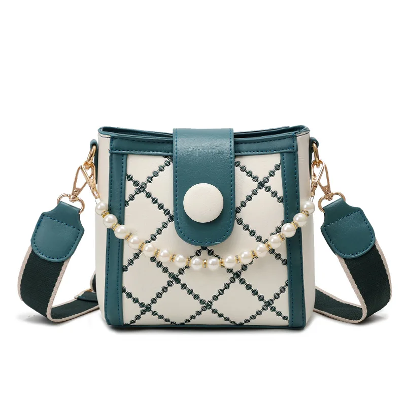 

Axzspdy band fashion female small tote bag korean casual chain bucket bags luxury bag woman shoulder bags women's handbag