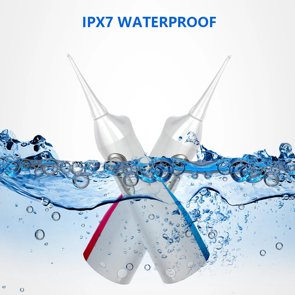 Электрическая машинка для чистки зубов с красными зубьями портативный