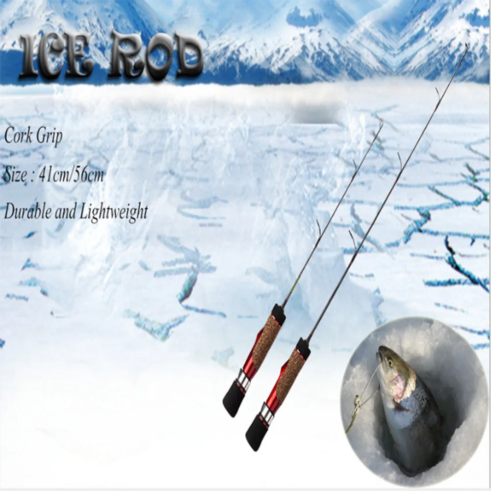 Удочка для подледной рыбалки зимняя удочка односекционная углеродная