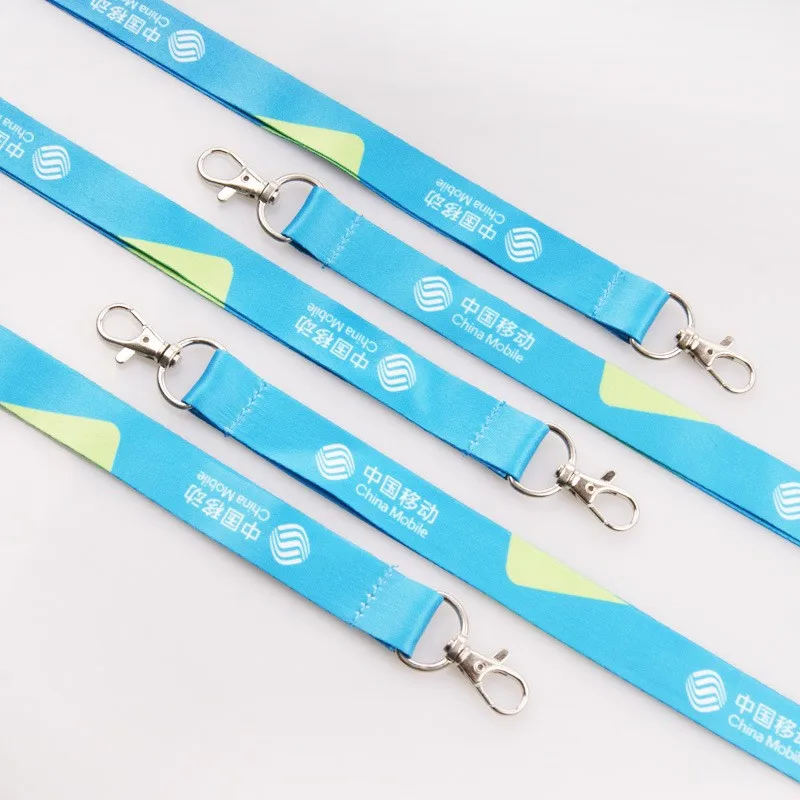 Новый индивидуальный дизайн рекламный шнурок с логотипом напечатанный шейный