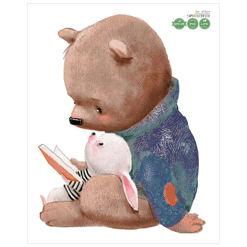 

3D наклейки медведи ПВХ