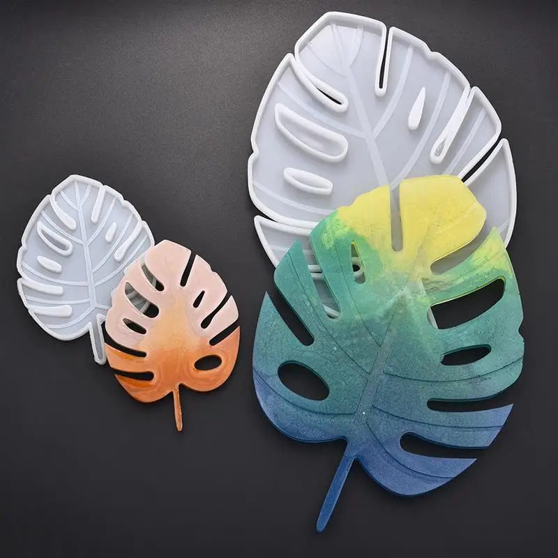 Maple Leaf Silicone Molds for Epoxy Resin Casting, DIY Coasters Moulds, Palm Coaster and Jewelry Making Tools image 4