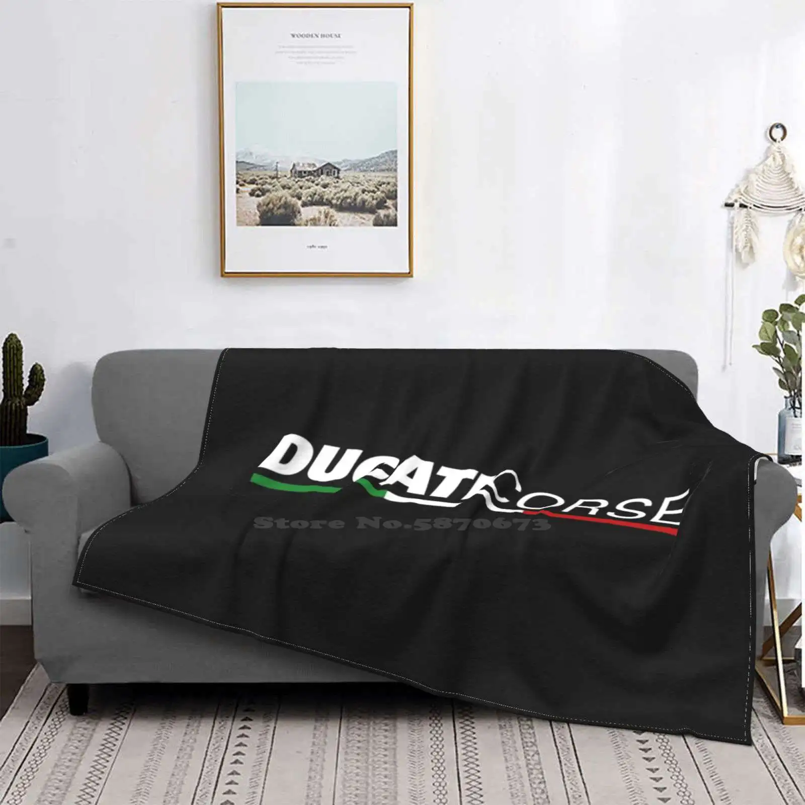 

Manta caliente suave a la moda, Logo Motorsport Race HD, nueva impresion, precio low, готовы для вас