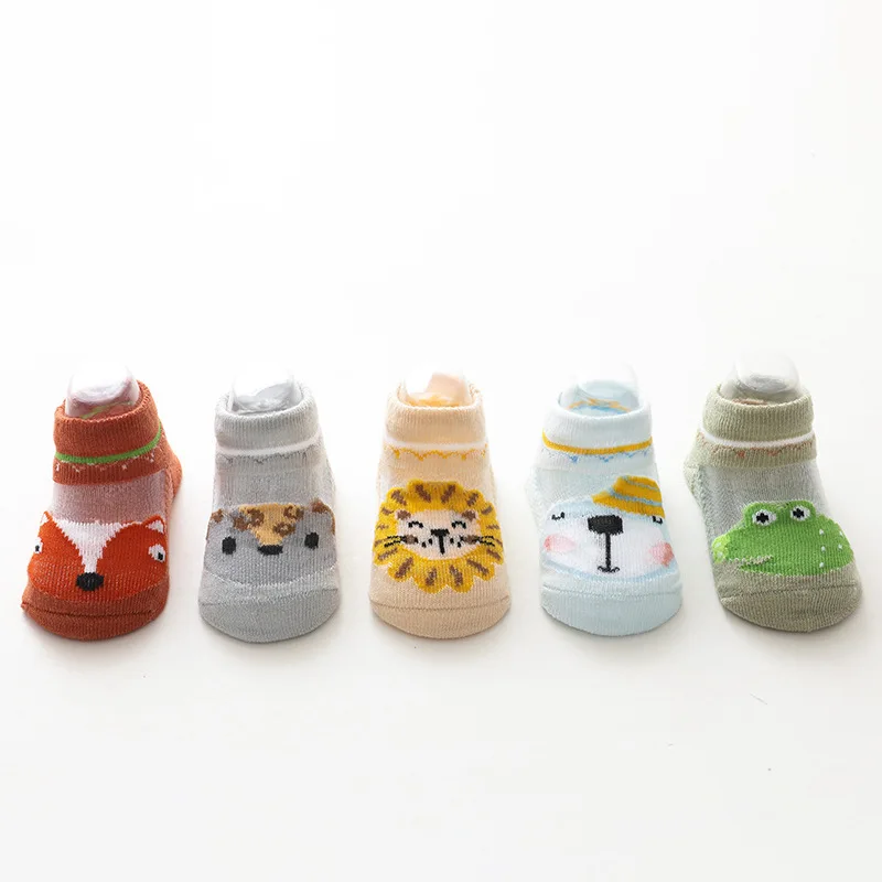 

Baby Socks for Newborns 5 Pairs/each Summer Thin Girl Glass Wool Baby Socks Baby Leisure Boy Girl Toddler Socks Cartoon Socks