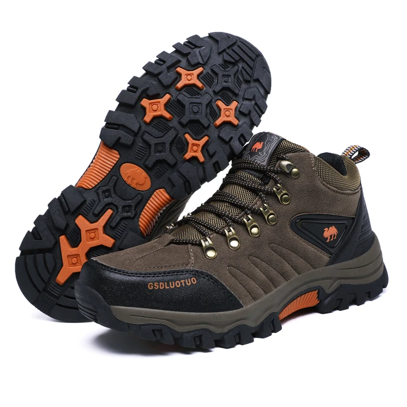 Мужские тактические ботинки LION SCREAM Уличная обувь из натуральной кожи дышащие