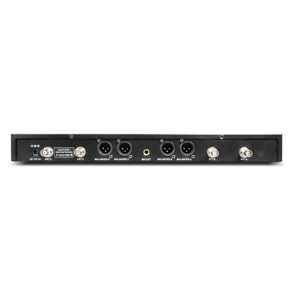 Профессиональный беспроводной микрофон Φ G440XFM 4-канальный UHF Динамический