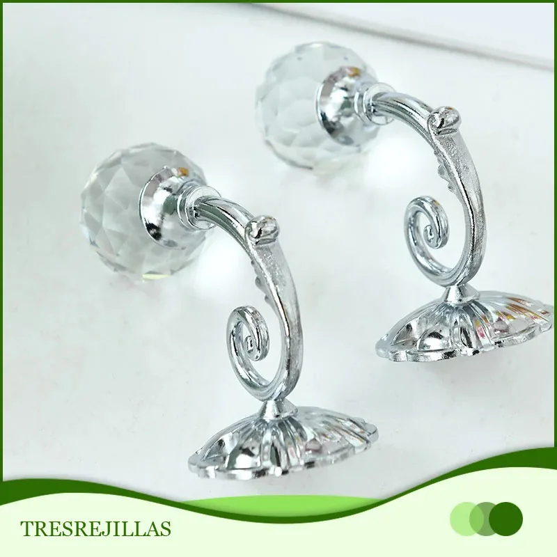 2 шт./пара шторы препятствие аксессуары пряжки подвесные крючки окна домашнего