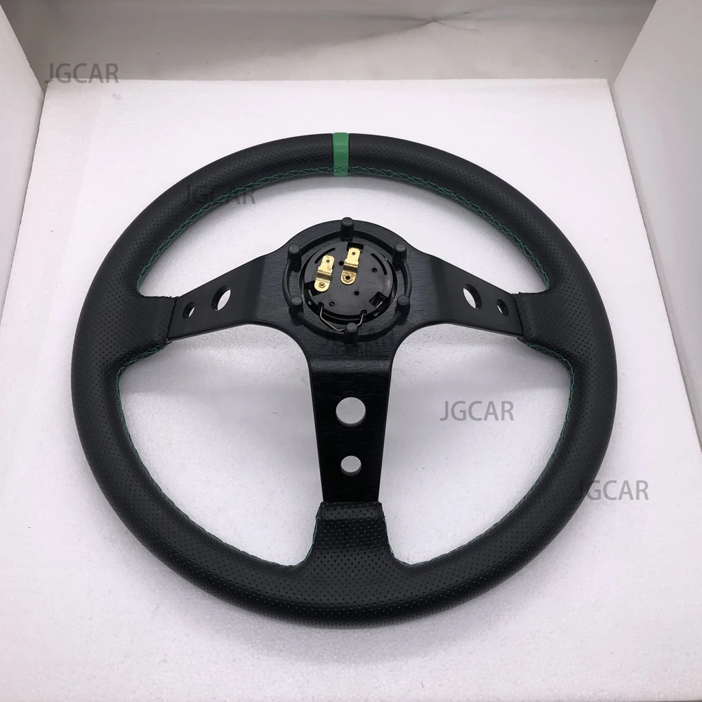 Универсальный Гоночный Игровой руль Tataka 14 дюймов 350 мм Дрифтинг Volante черный