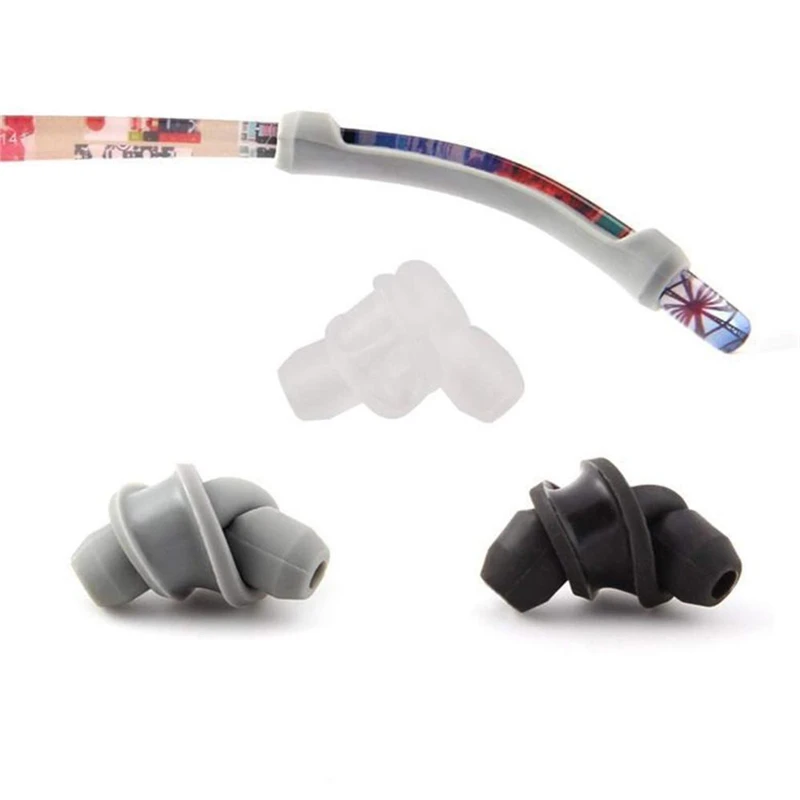 5 пар силиконовых очков Нескользящие ушные крючки эластичные удобные фиксаторы