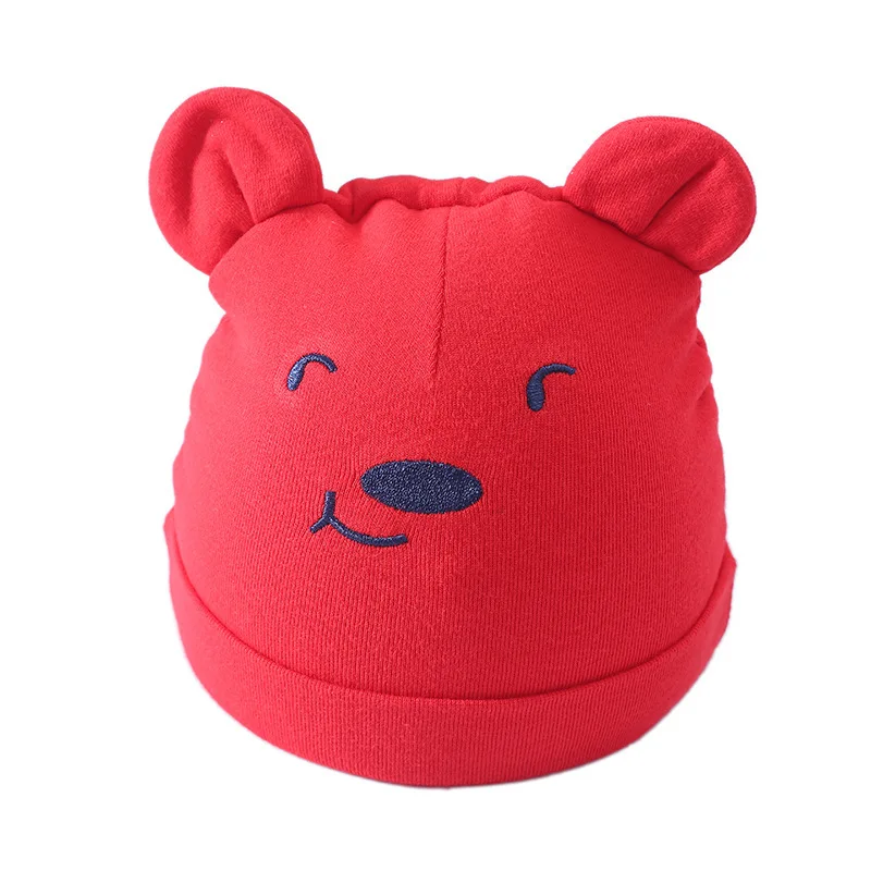 Шапки для новорожденных новинка осень и зима супер милые индивидуальные медведи