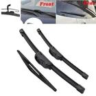 Автомобильные щетки стеклоочистителя, передние и задние дворники набор для Vauxhall Opel Meriva 2003-2010 лобовое стекло Защита от солнца на заднее стекло
