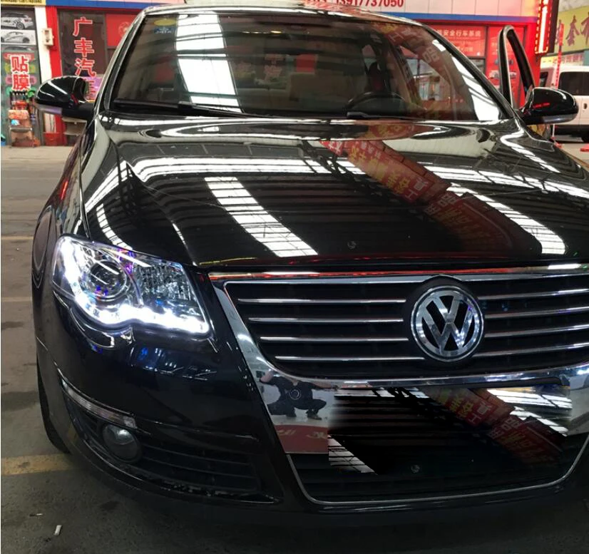 Passat B6 головной светильник, 2006~, автомобильные аксессуары, бампер лампа для Magotan противотуманный светильник, 2 ps/se+ 2 шт балласт; passat