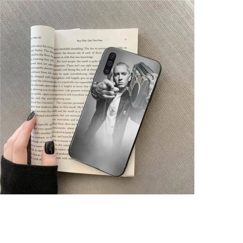 

FHNBLJ Rapper Eminem Phone Case For Samsung Galaxy a50 A30S A50S a71 70 a10 case samsung a51 case