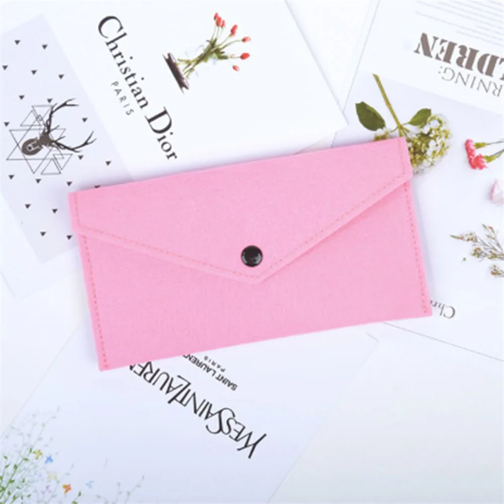 Женский квадратный фетровый Кошелек для монет s мини кошелек кредитный держатель