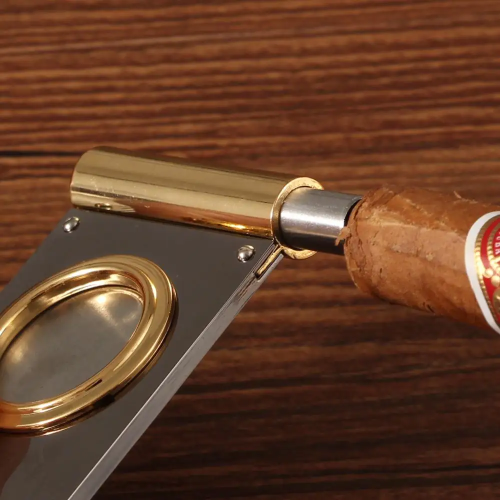 COHIBA Карманный Каттер для сигар с острым лезвием аксессуары портативный резак