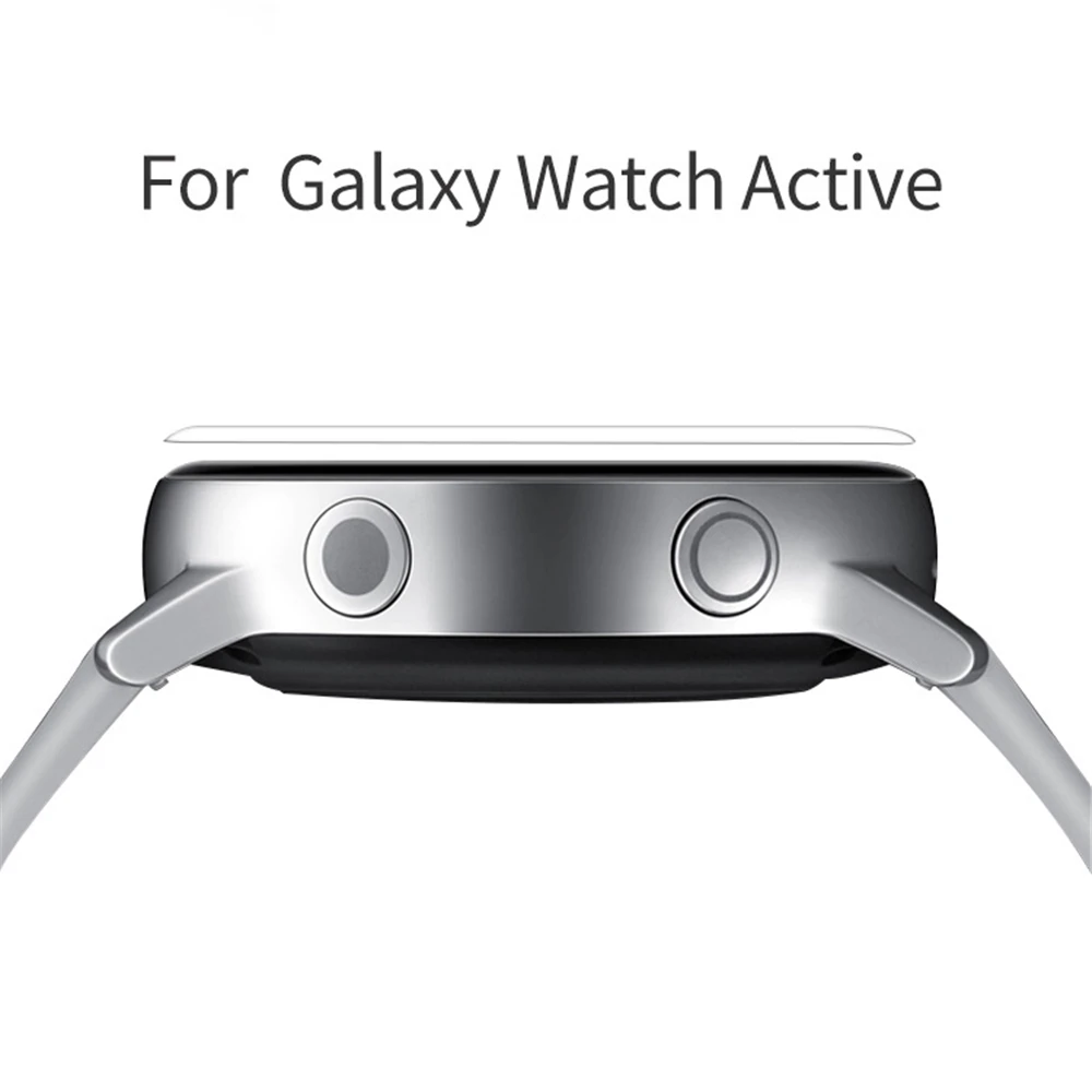5 шт. Противоударная пленка высокой четкости для samsung Galaxy Watch Active SM-R500 Смарт-часы Взрывозащищенный протектор экрана