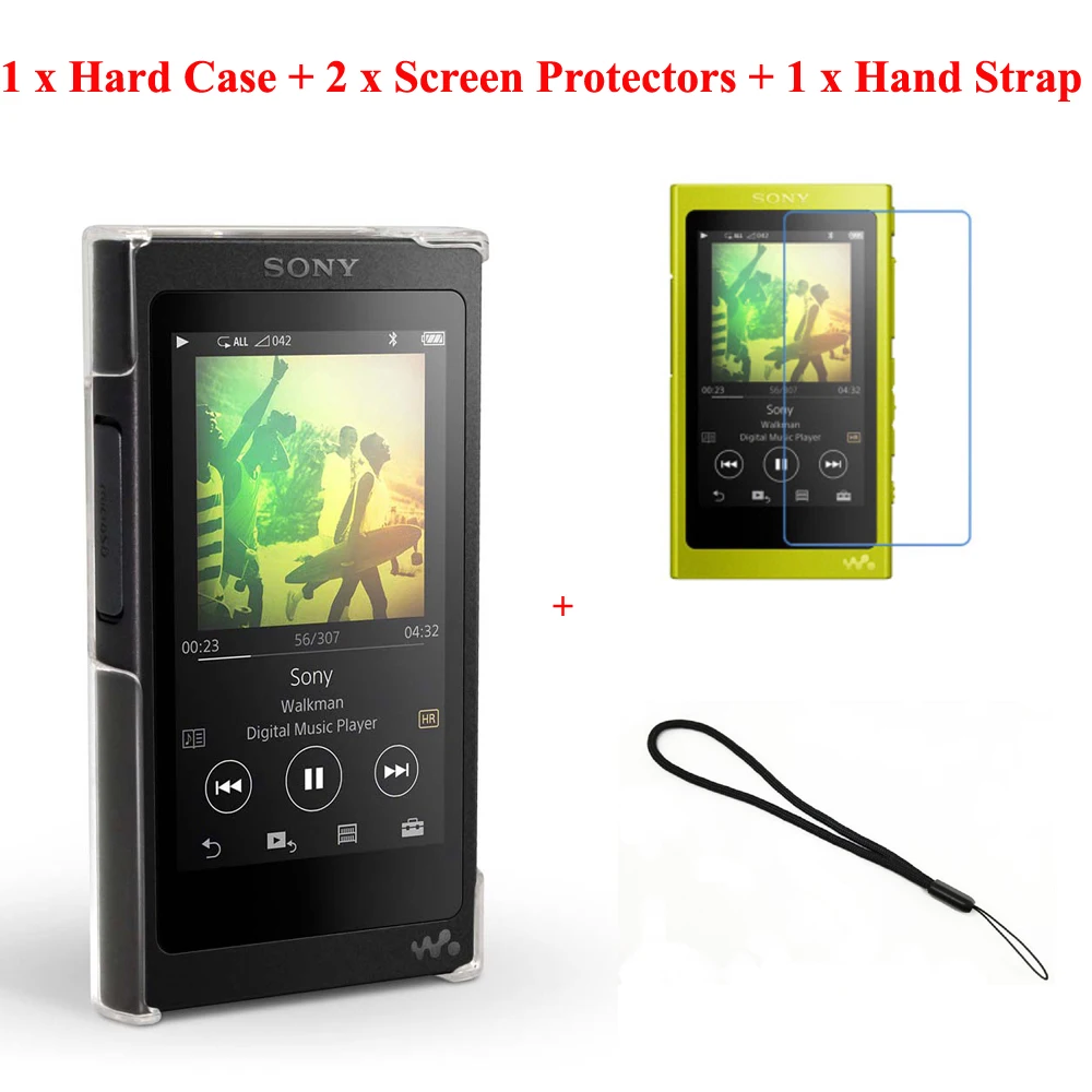 

Clear Crystal Hard Back Case Cover For Sony Walkman NW-A50 A55 A56 A57 A55HN A56HN A57HN