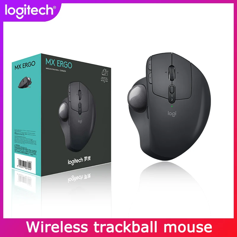 Мышь Logitech MX Ergo Беспроводная с поддержкой Bluetooth 2 4 ГГц|Мыши| |