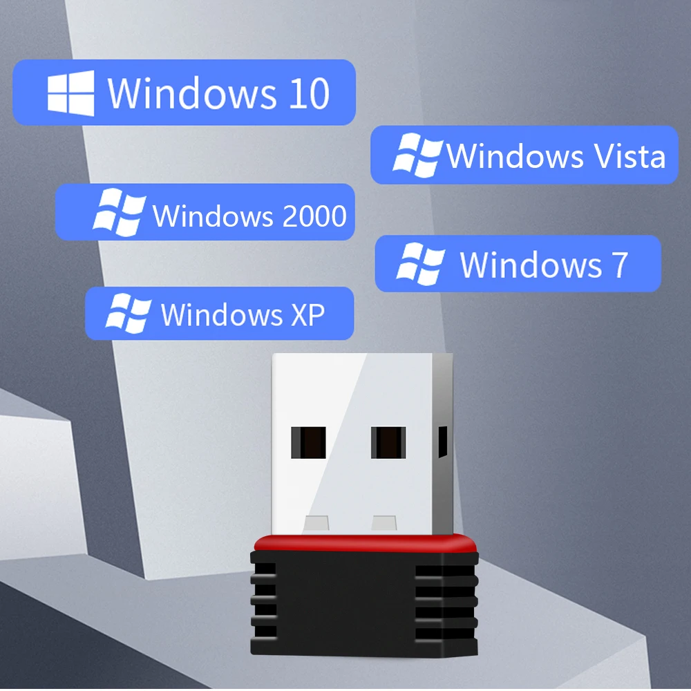 50 . USB wifi  MT7601 USB 2, 0 150 /  Windows 7 10  Windows XP Windows Vista 2000