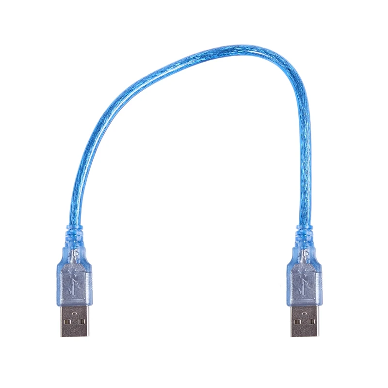 30 см 1 фут USB 2 0 Тип A/A кабель Папа папа Удлинительный синий|Кабели HDMI| |